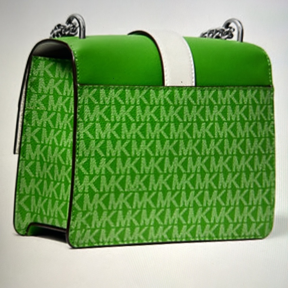 Michael Kors Green NWT crossbody - Picture 7 of 8